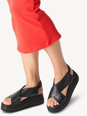 Sandales Tamaris en noir