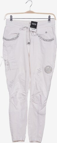 Tredy Jeans in 29 in White: front