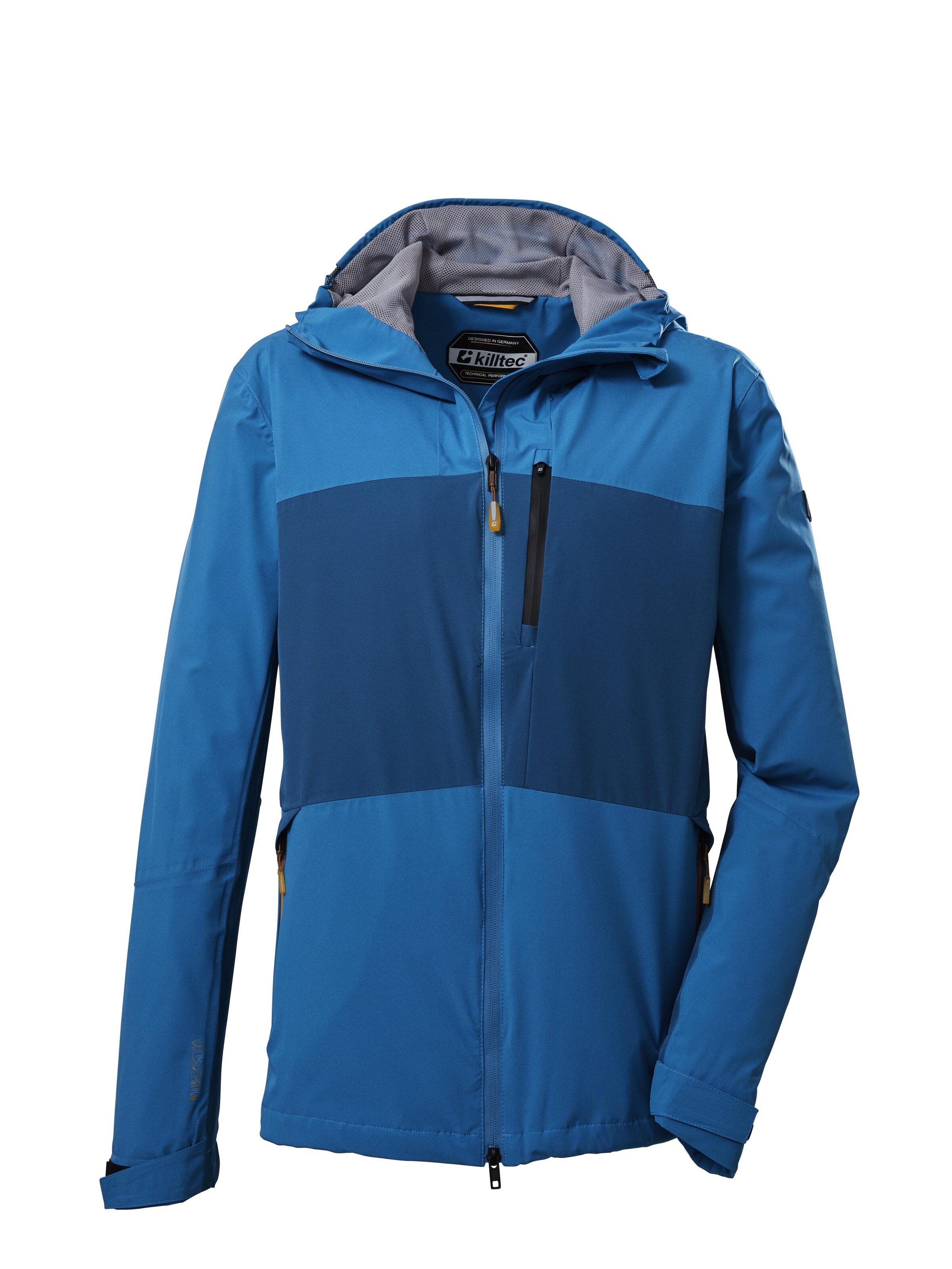 KILLTEC Outdoorjas 'KOS 31' in Blauw: voorkant