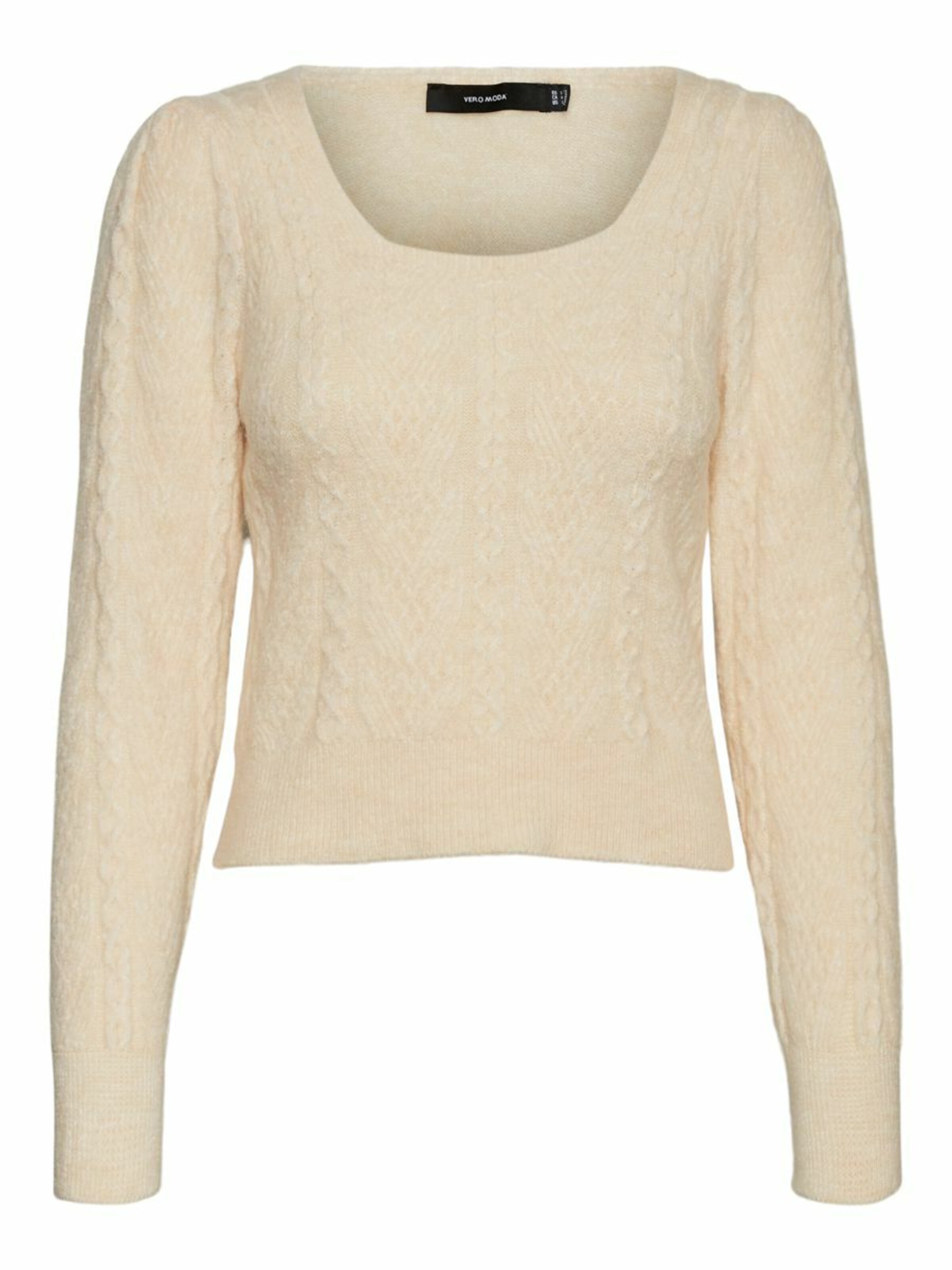Frauen Pullover & Strick VERO MODA Pullover in Champagner - OG03068 Frauen Pullover & Strick VERO MODA Pullover in Champagner - OG03068