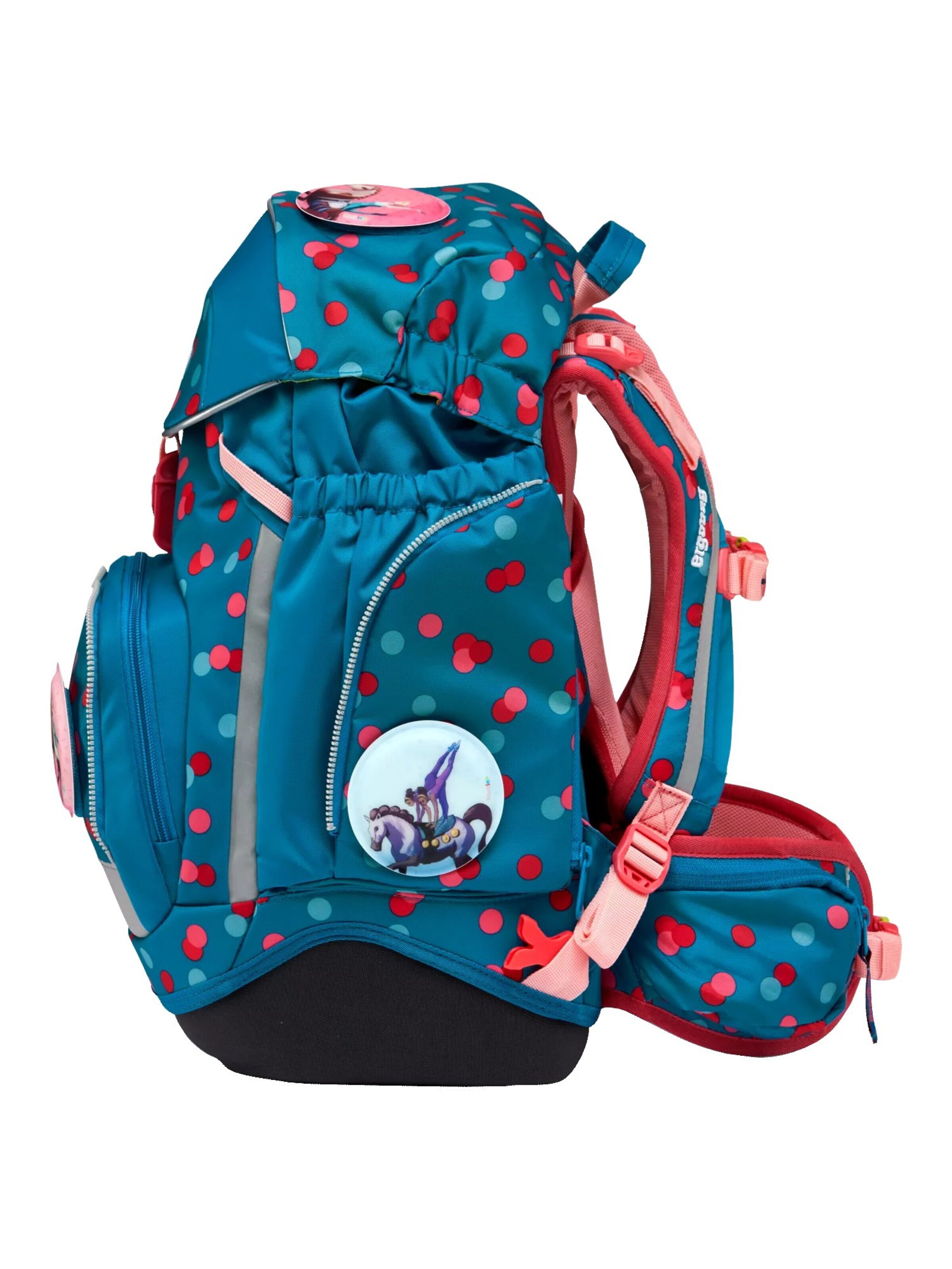 ergobag Backpack 'Schulranzen-Set pack Set' in Green