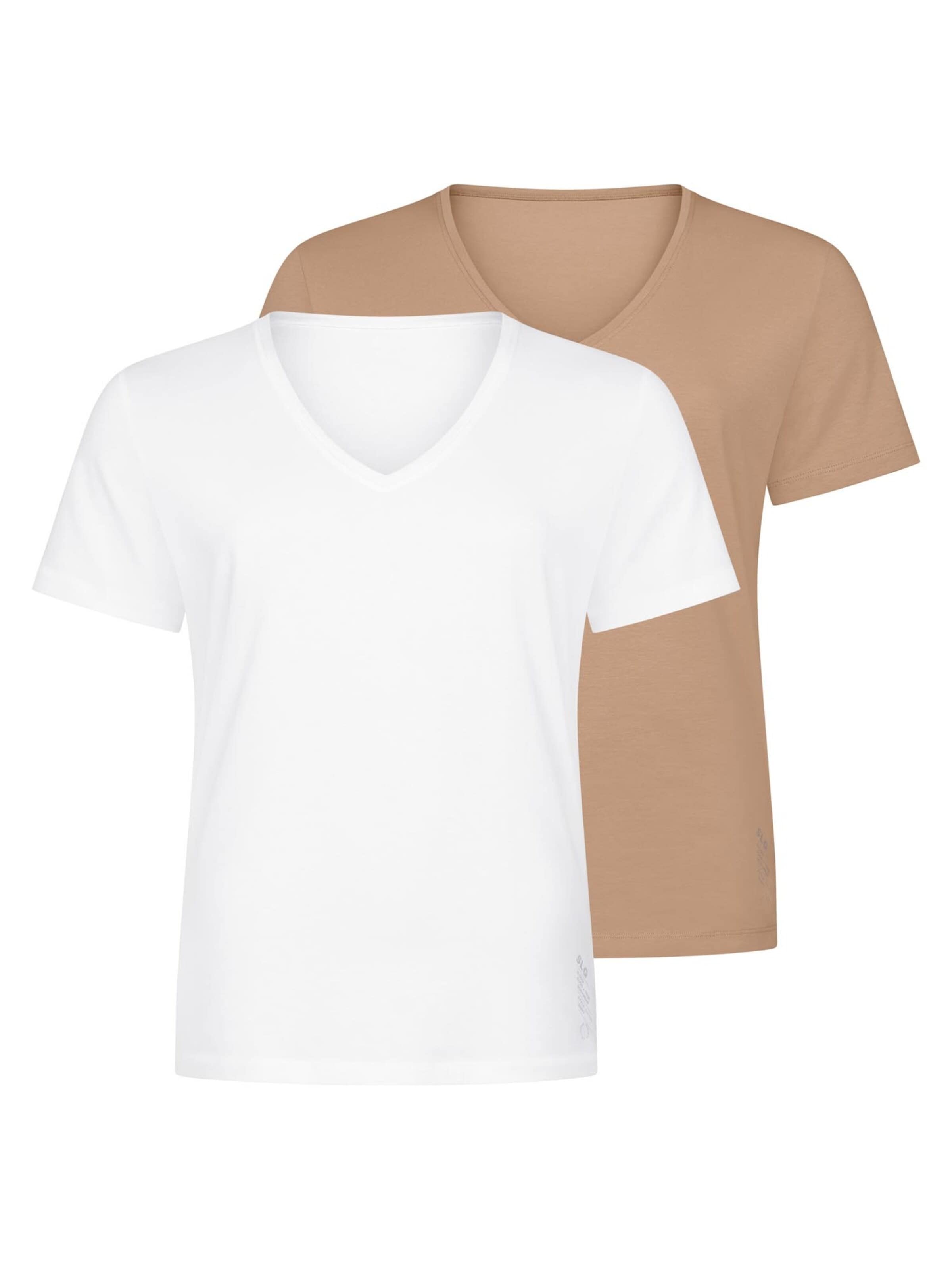 SLOGGI Unterhemd 'SLG Base'‌ in Beige: Vorderseite