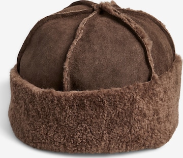 Bonnet 'PCArlo' PIECES en marron : devant