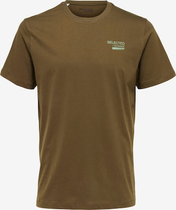 SELECTED HOMME Shirt 'Lyon' in Groen: voorkant