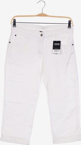 BLUE SEVEN Pants in XL in White: front