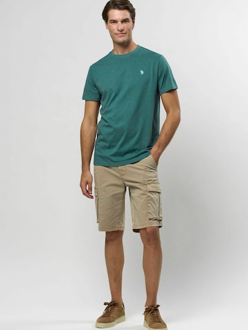 U.S. POLO ASSN. Overhemd ' Arjun ' in Blauw