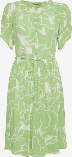 Fransa Blusenkleid 'Kay' in elfenbein / pastellgrün, Produktansicht