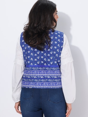 Gilet di Ulla Popken in blu