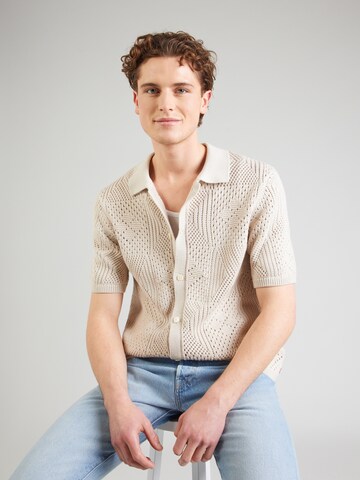 LEVI'S ® 'Sweater Camp Shirt' in Beige: Vorderseite