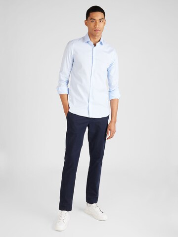 Michael Kors Slim fit Button Up Shirt in Blue