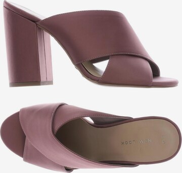 NEW LOOK Sandals & High-Heeled Sandals in 39 in Pink: front