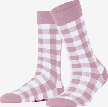 BURLINGTON Socken 'Vichy' in Pink: Vorderseite