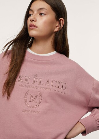 MANGO TEEN Sweatshirt 'Montana' i rosa