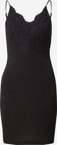 SISTERS POINT Cocktailmekko 'EUTA-DR' värissä musta: etupuoli