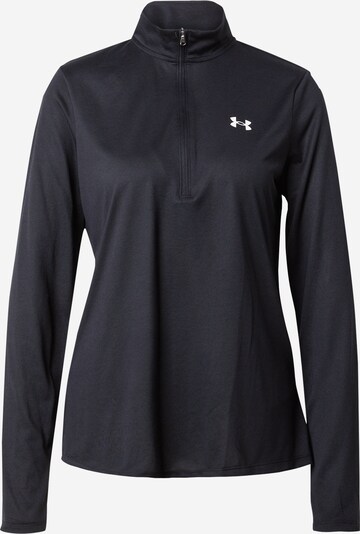 UNDER ARMOUR Performance shirt in Black / Off white, Item view