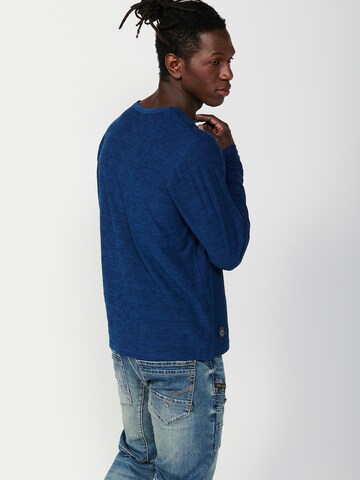 KOROSHI Tričko - Modrá