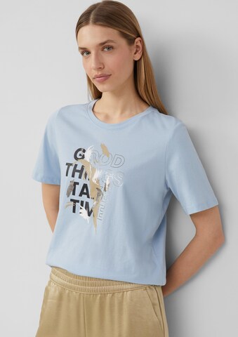 T-shirt s.Oliver en bleu : devant