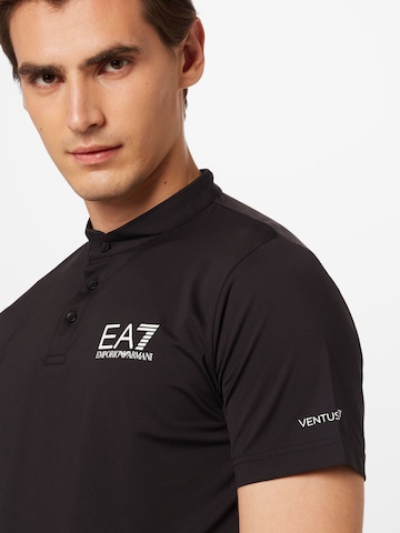 EA7 Emporio Armani Λειτουργικό μπλουζάκι σε μαύρο