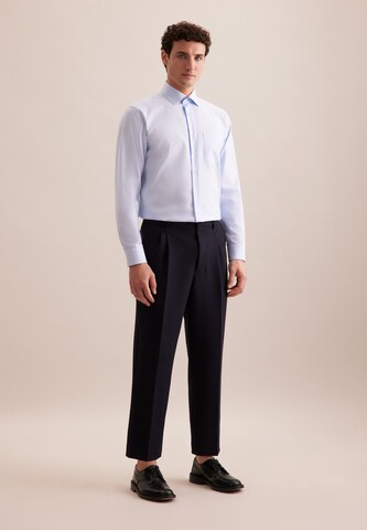 Coupe regular Chemise business ' Regular ' SEIDENSTICKER en bleu