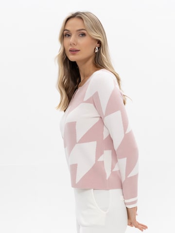 Passioni Pullover in Pink