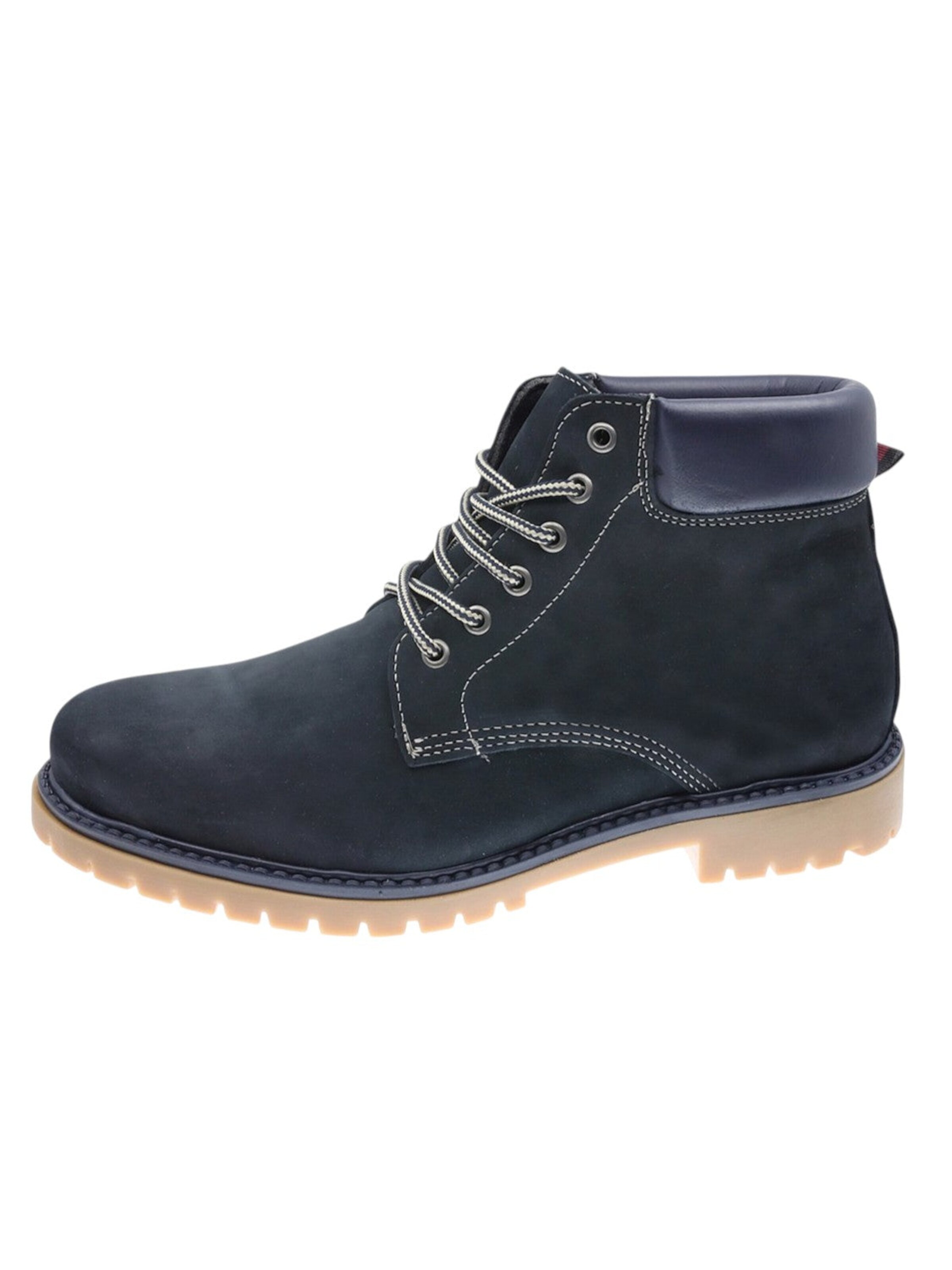 Beppi Schnürboots‌‌‌‌‌‌‌‌ in Blau: Vorderseite