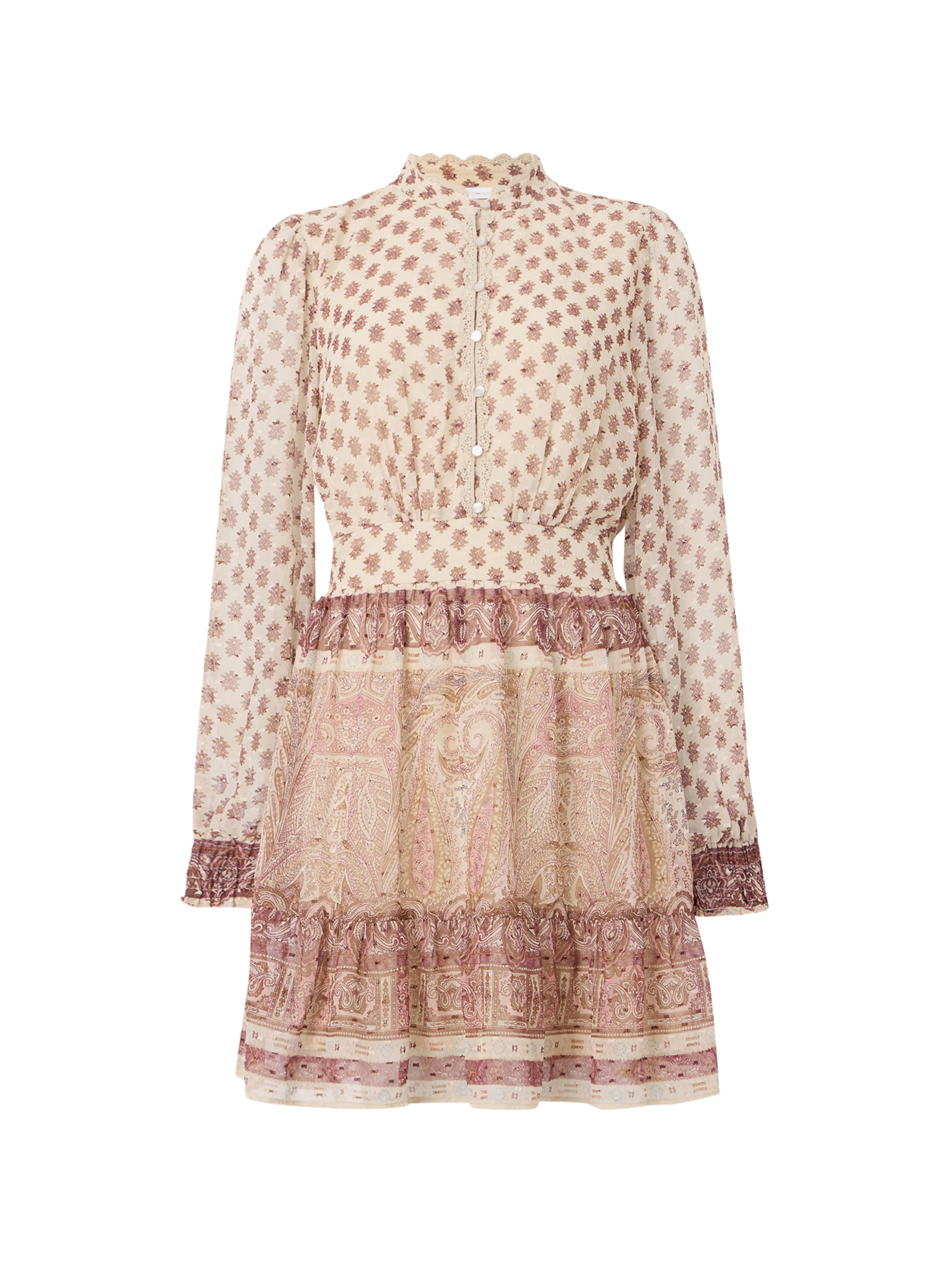 VILA Рокля 'VIPRAYA LYRIDA' в бежово: отпред