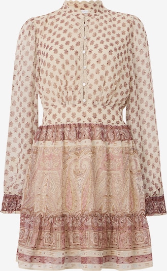 VILA Mekko 'VIPRAYA LYRIDA' värissä beige / kerma / tummabeige / malva, Tuotenäkymä