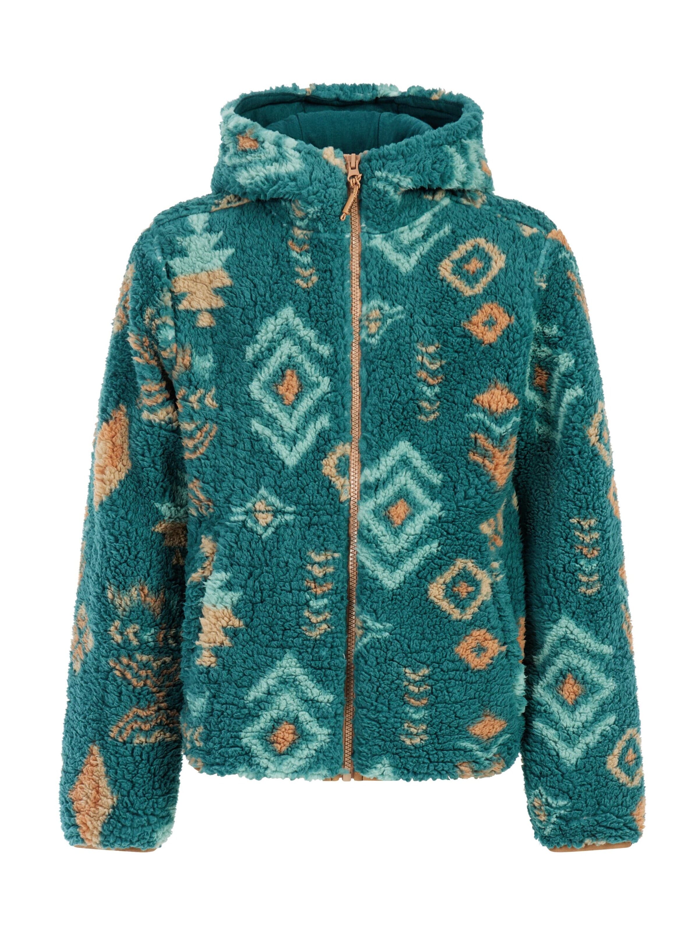 PROTEST Fleecejacke 'PRTEvelyn JR'‌‌‌‌‌ in Blau: Vorderseite