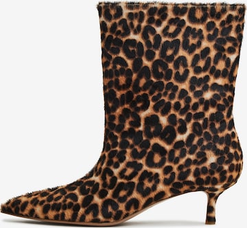 Bottines CESARE GASPARI en marron : devant