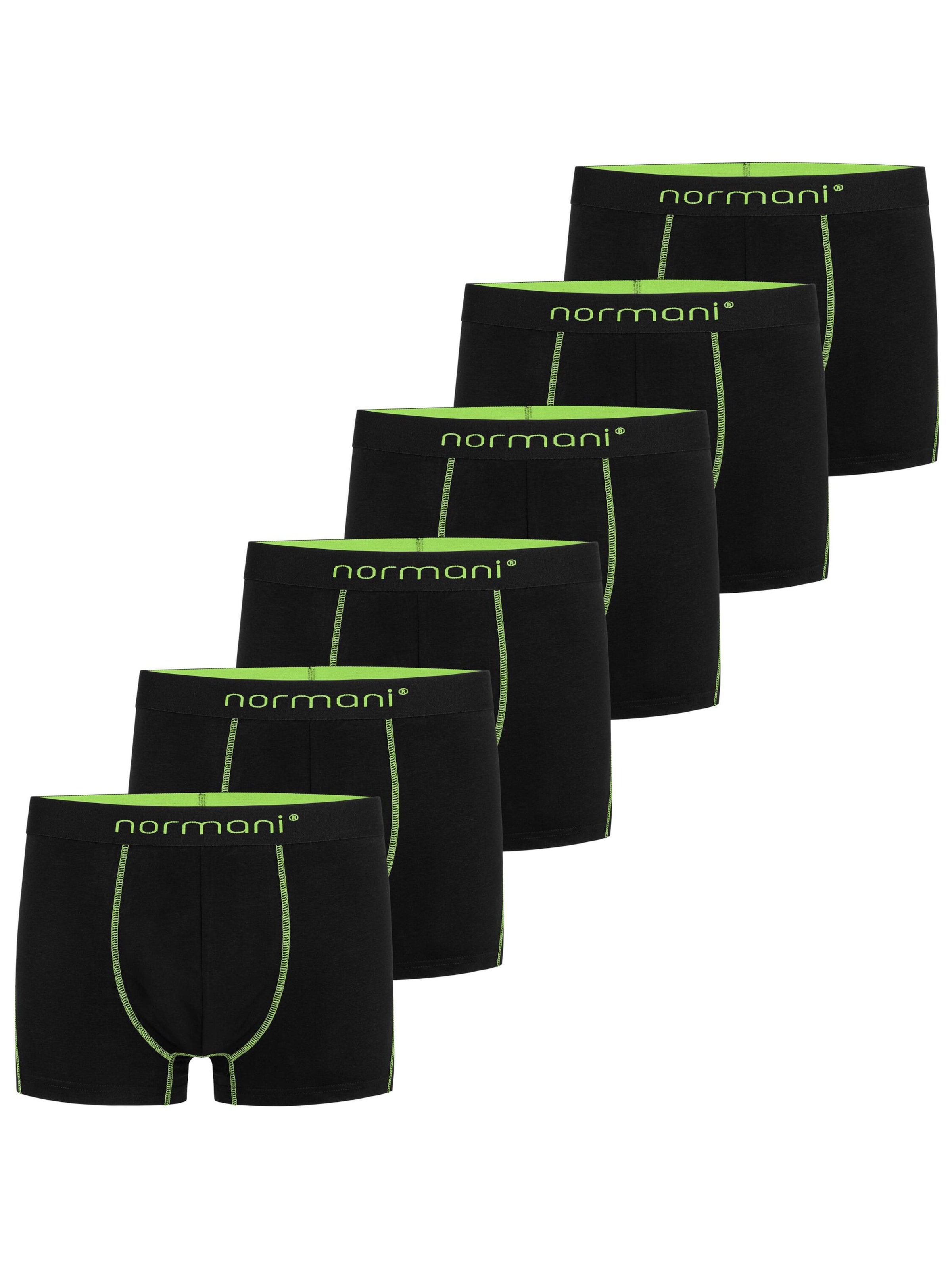 Boxers normani en vert : devant