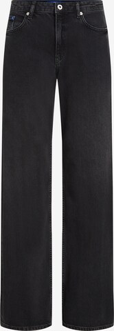 KARL LAGERFELD JEANS Loose fit Jeans in Black: front