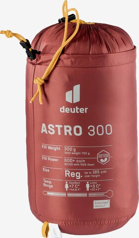 DEUTER Schlafsack 'Astro 300' in Rot