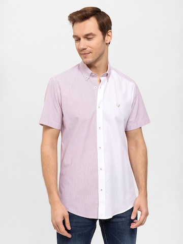 By Diess Collection Regular fit Button Up Shirt in Pink