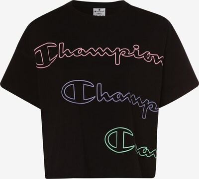 Champion Authentic Athletic Apparel T-Shirt in hellgrün / lila / rosa / schwarz, Produktansicht
