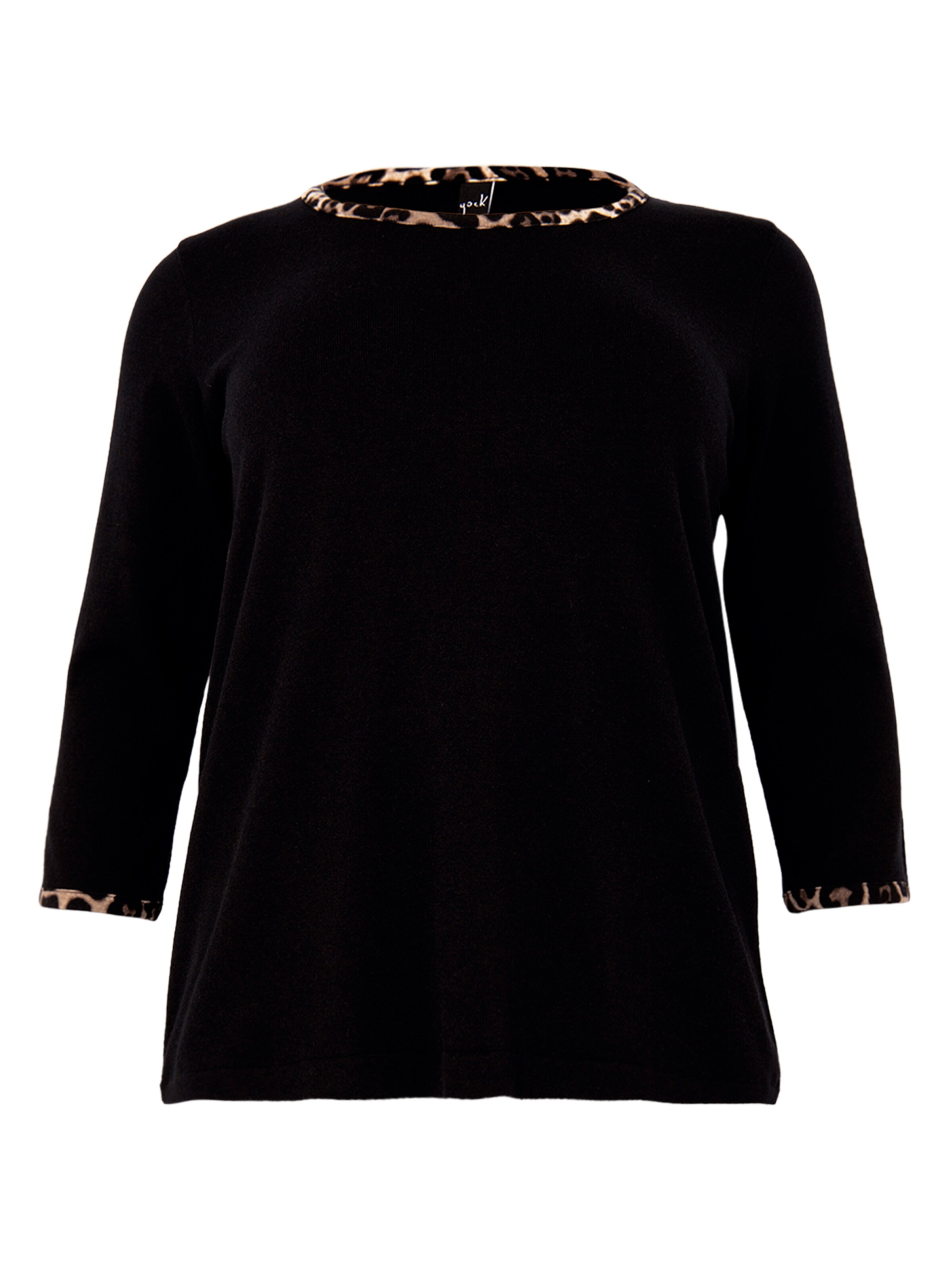 YOEK Shirt in Black: front