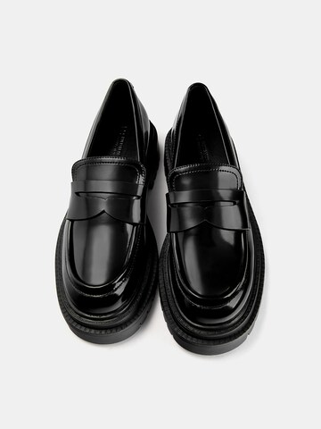 Pull&Bear Slipper – černá