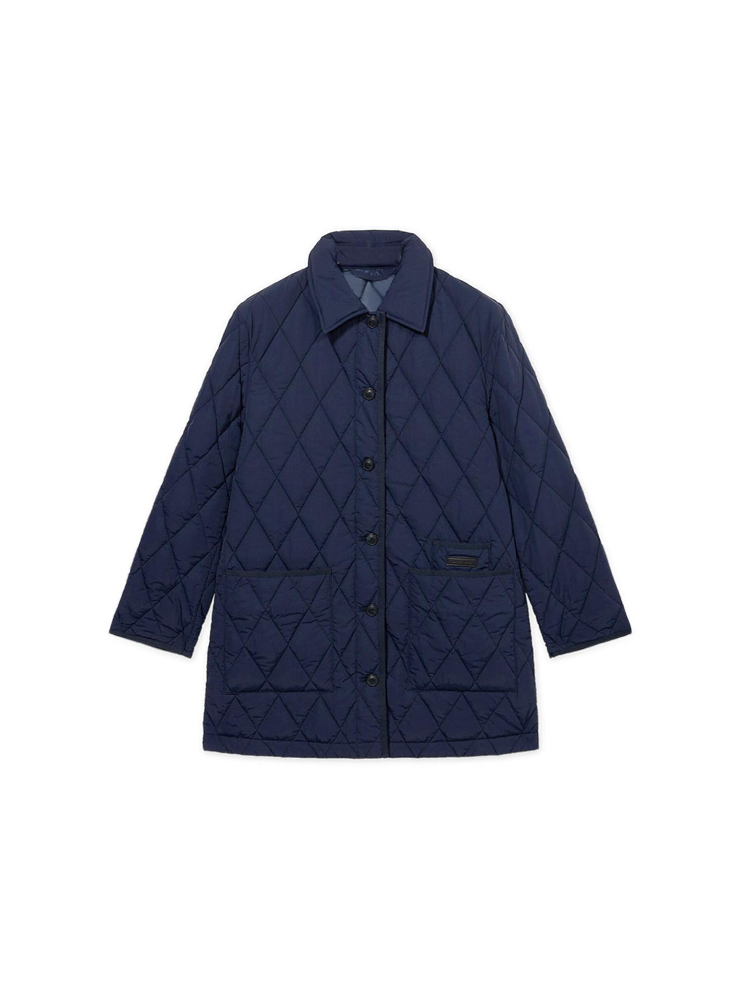 Trussardi - Chaqueta de invierno en azul: frente