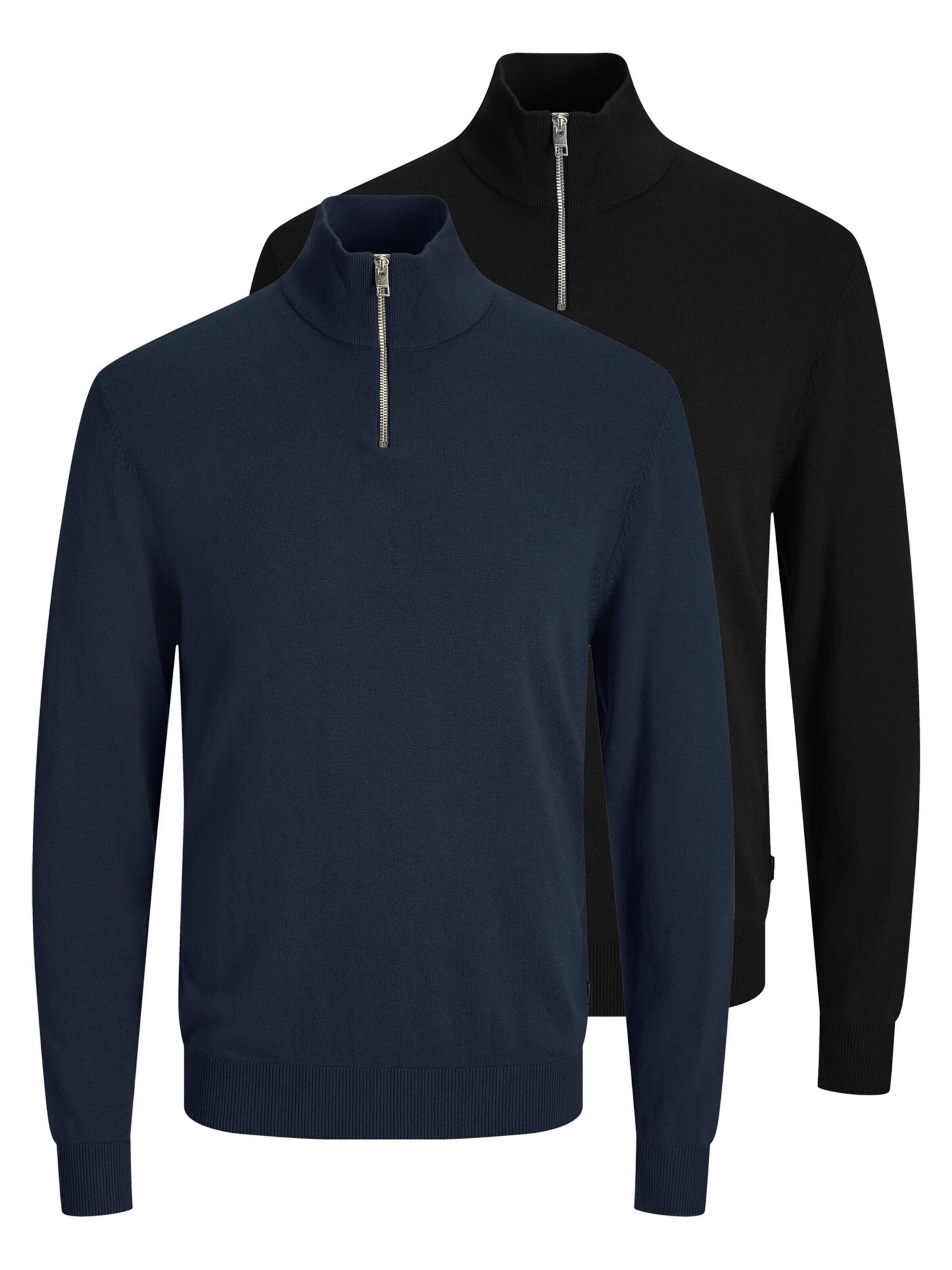 JACK & JONES Pullover 'Emil Knit'‌‌‌ in Mischfarben: Vorderseite