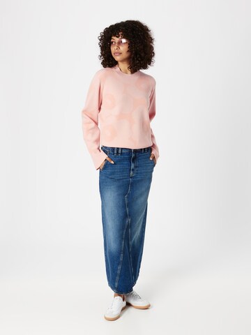 Marimekko Pullover 'Kalotti Unikko' in Pink