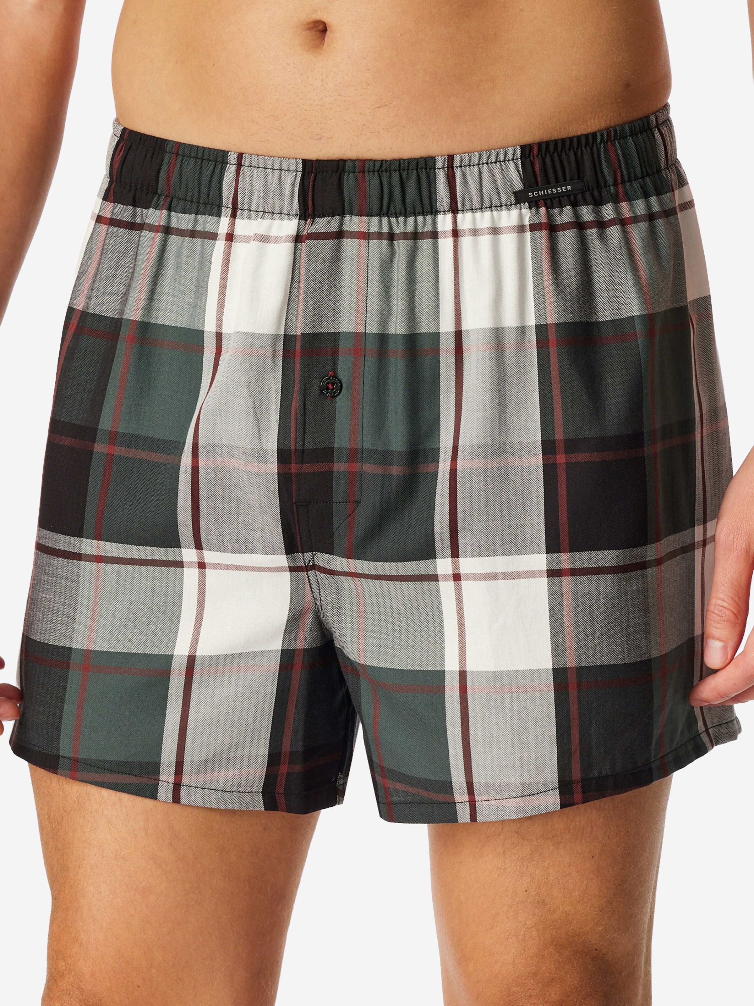 SCHIESSER Boxer shorts ' Web - Multipacks ' in Mixed colours: front