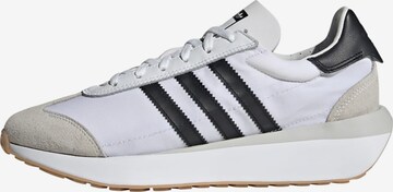 Baskets basses 'Country' ADIDAS ORIGINALS en blanc : devant