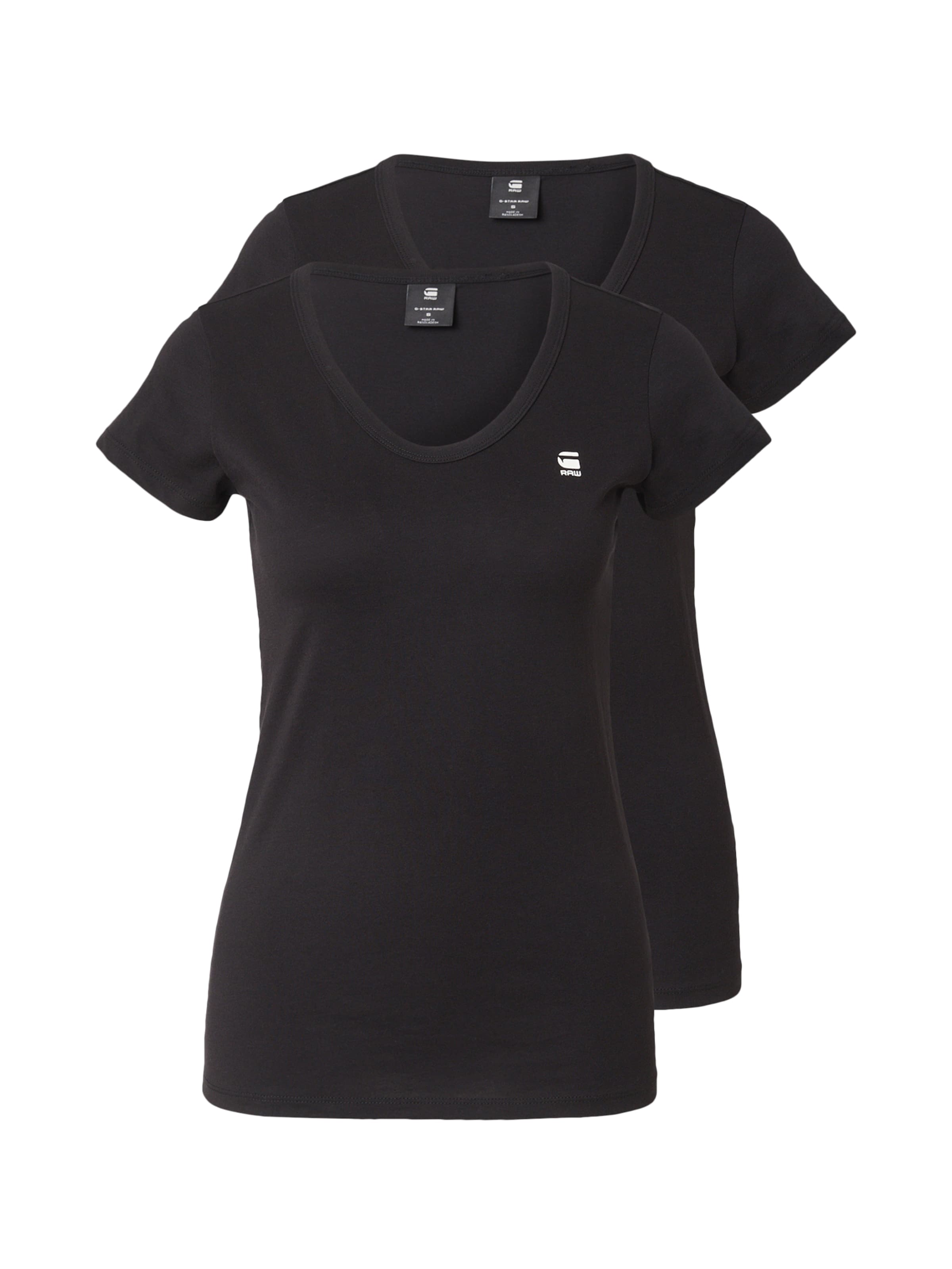 G-STAR - Camiseta en negro: frente