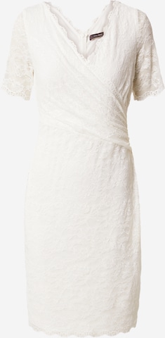 Vera Mont - Vestido de cocktail em branco: frente