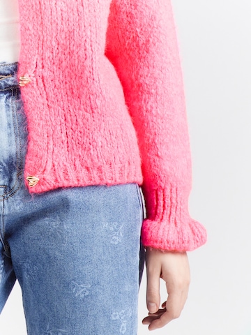 Hailys Kardigán 'Ca44ndy' - rózsaszín