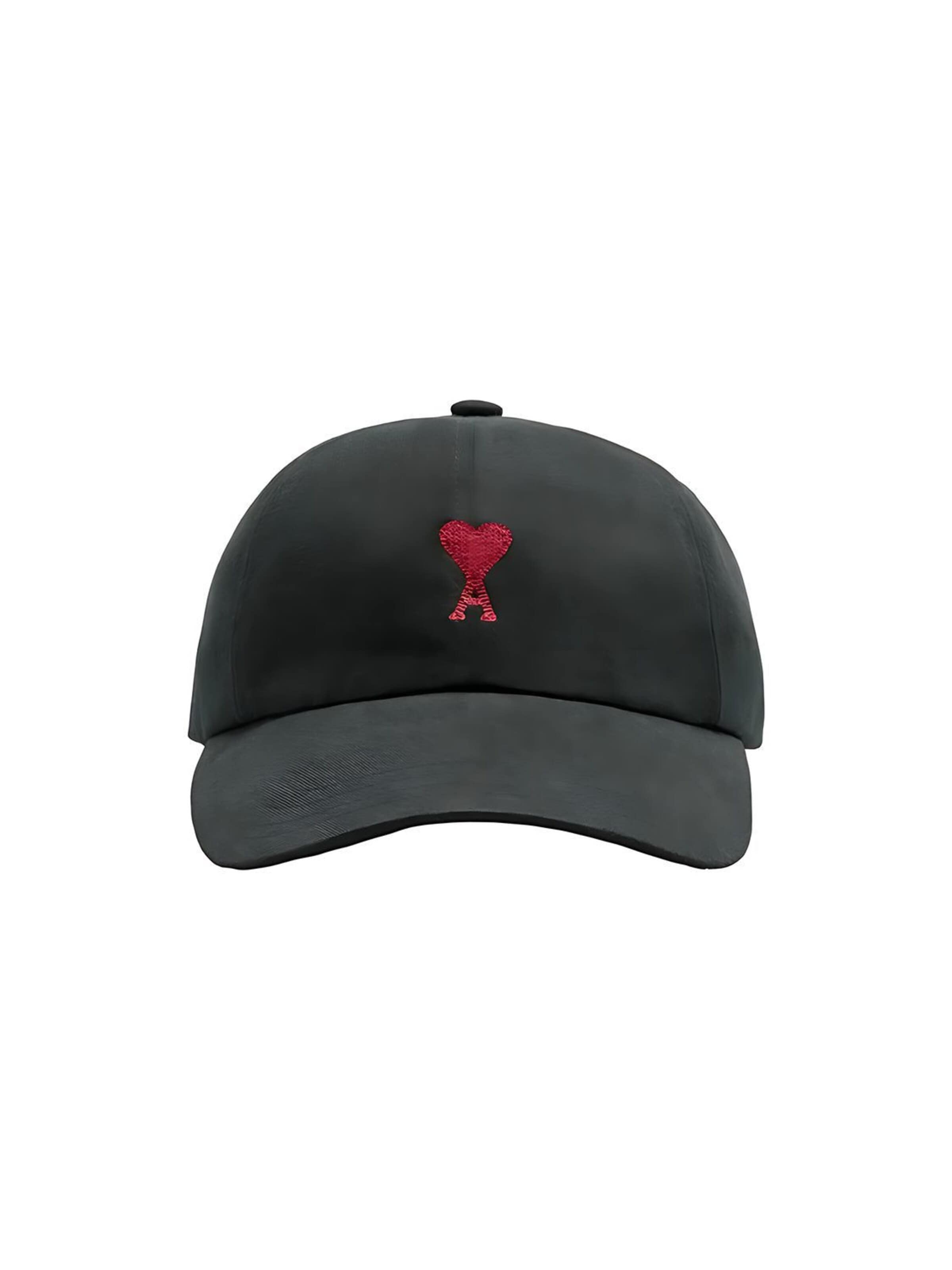 Ami Cap 'Ami de Coeur Cap' in Black: front
