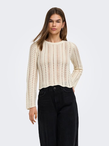 ONLY - Jersey 'ONLVix' en blanco: frente