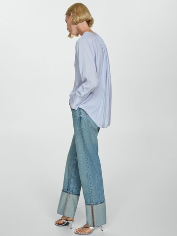 MANGO Bluse 'GOODY' in Blau
