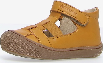 NATURINO First-Step Shoes in Yellow: front