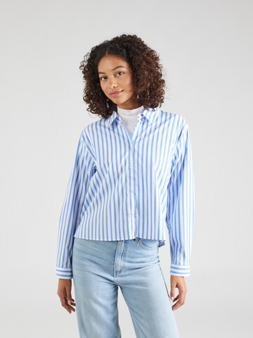 TOM TAILOR DENIM Blouse in White: front