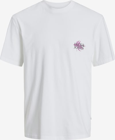 JACK & JONES T-Shirt 'Lafayette' en violet / noir / blanc, Vue avec produit